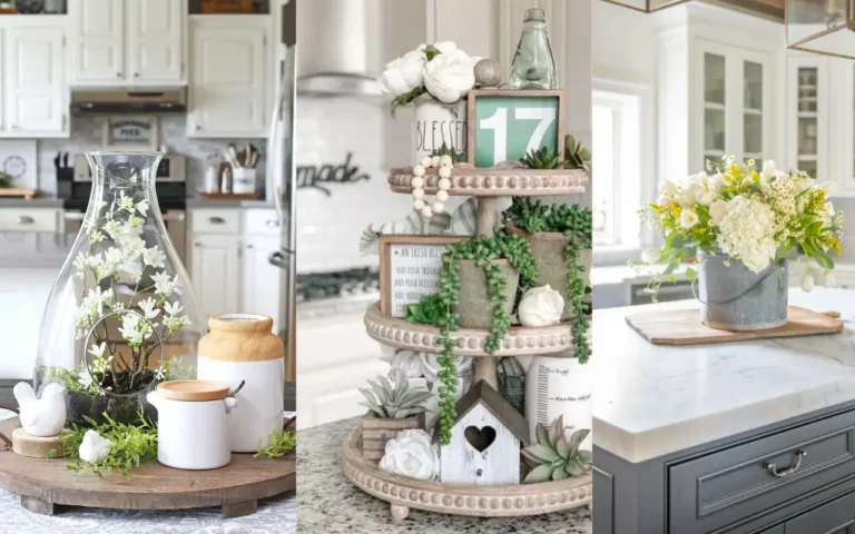 20 Spring Kitchen Island Décor Ideas: Brightening Up Your Heart of the Home