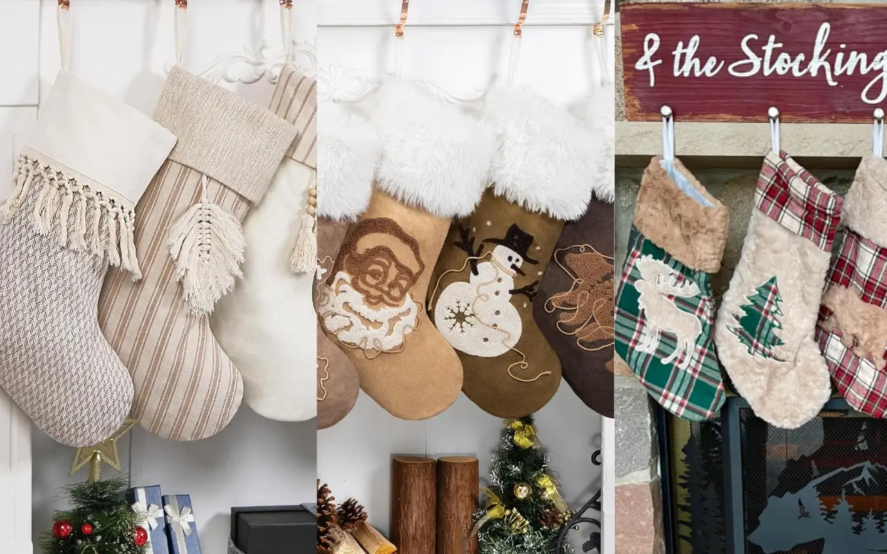 Cozy & Chic Christmas Stockings Youโll Want to Hang All Season