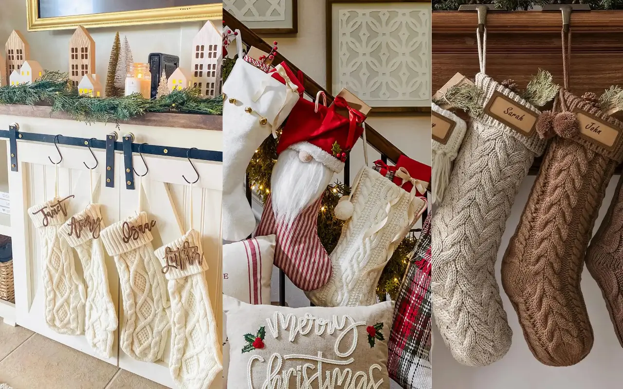 Creative Christmas Stocking Ideas for Homes Without a Mantle