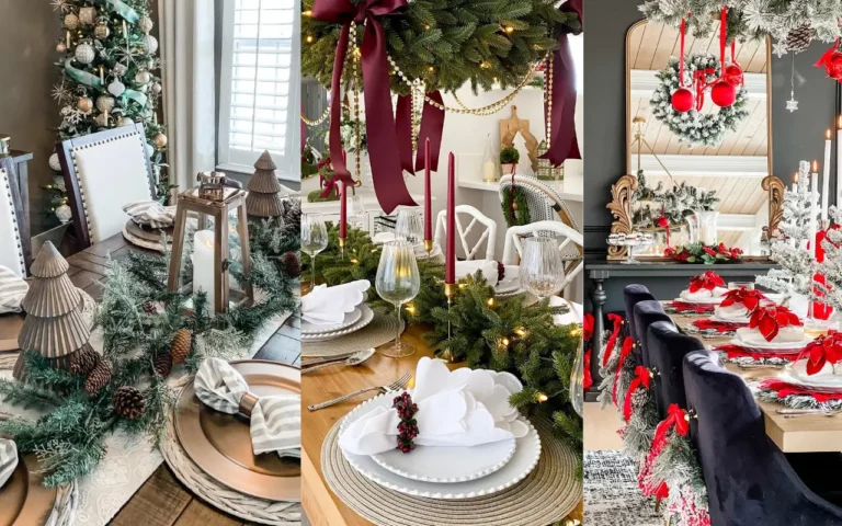 How to Create the Perfect Christmas Table Setting