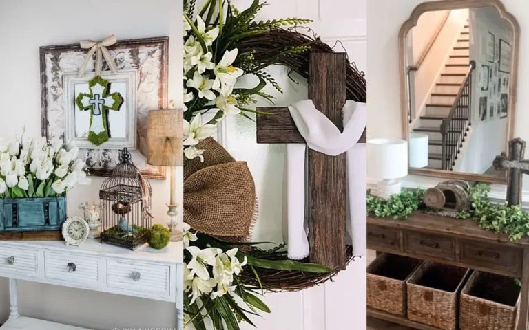 20 Christ-Centered Easter Décor Ideas for Your Entry Table