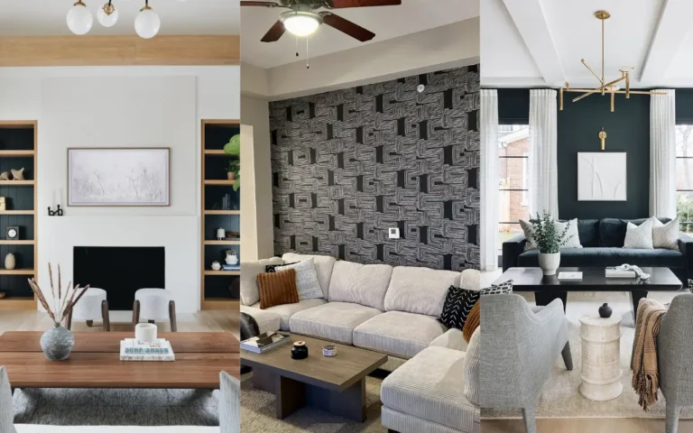 10 Neutral and Black Living Room Ideas
