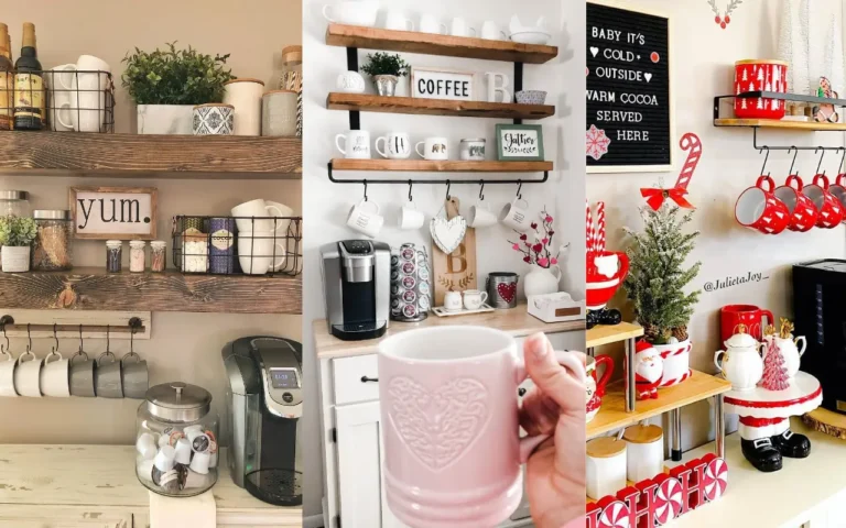 Simple Coffee bar ideas to Recreate
