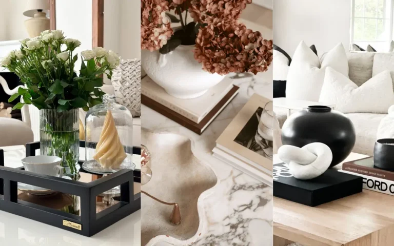 How to Style Guide : Coffee Table Décor That Feels Cozy and Intentional