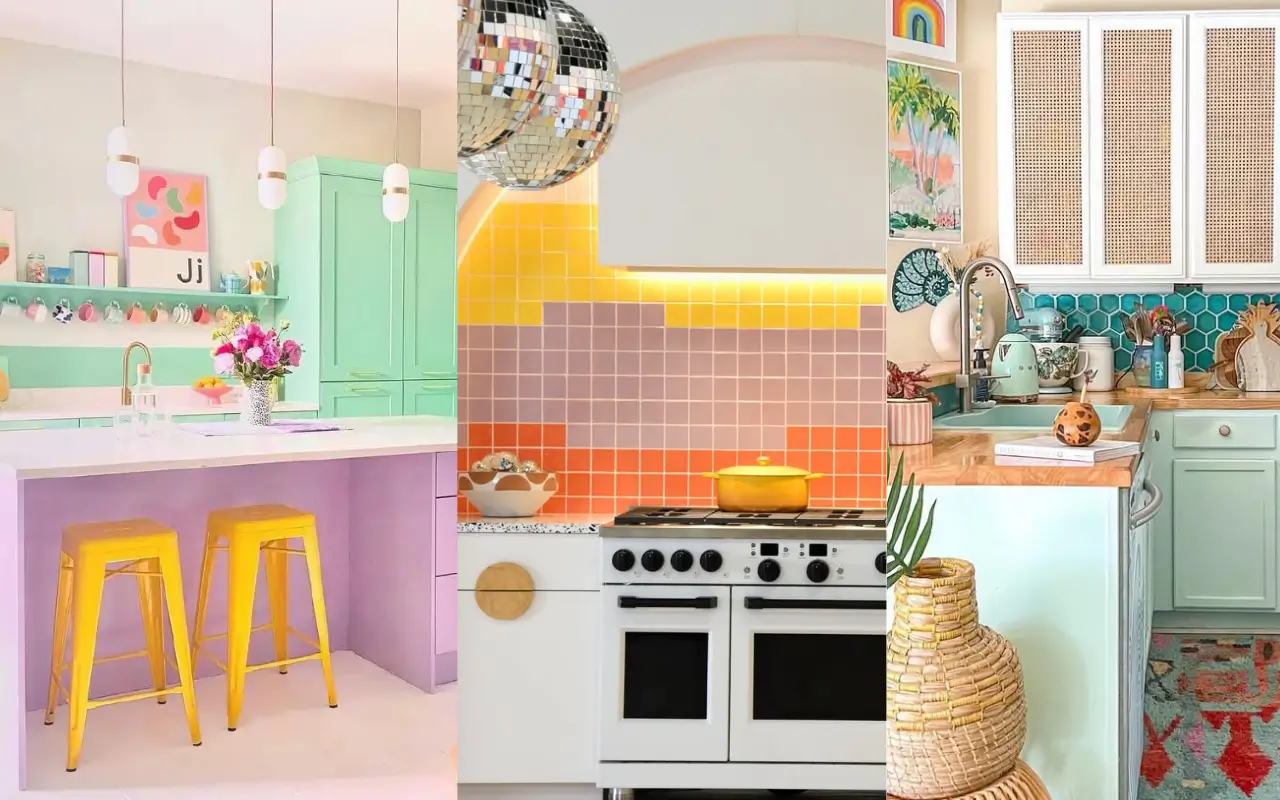 Colorful Backsplash Ideas for the Dopamine Decor lovers