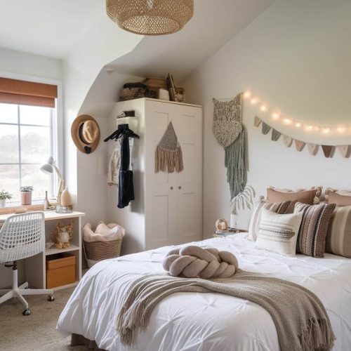 Boho Earthy Bedroom for Teens: A Guide to Creating a Unique and Cozy Space