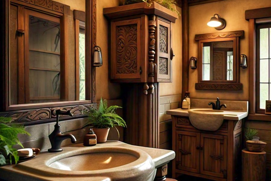 craftsman bathroom