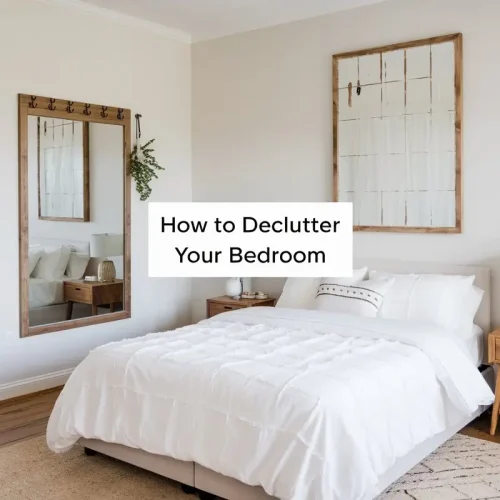 How to Declutter Your Bedroom