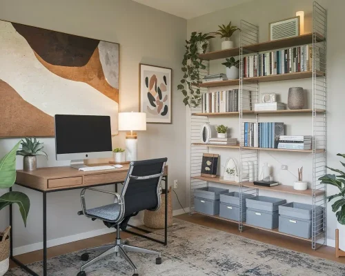 20 Creative Ways to Decorate Behind Your Desk