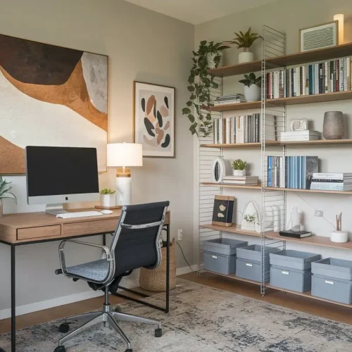 20 Creative Ways to Decorate Behind Your Desk