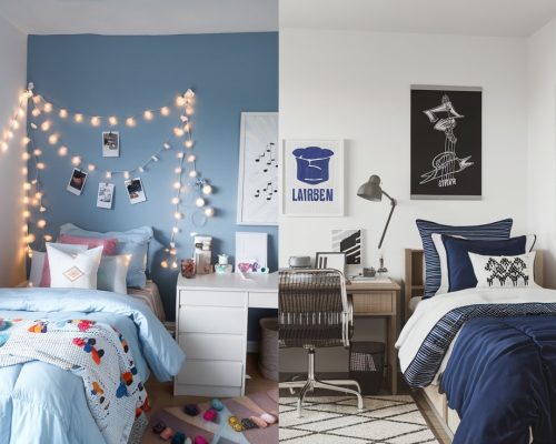 Blue-tiful Slumber: Top Picks for Blue Dorm Room Bedding