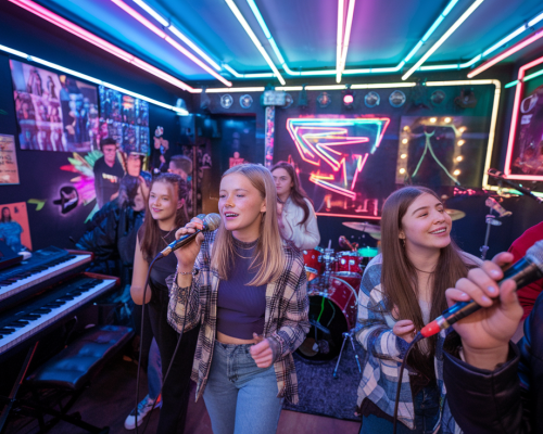 The Ultimate Teen Hangout Karaoke Room