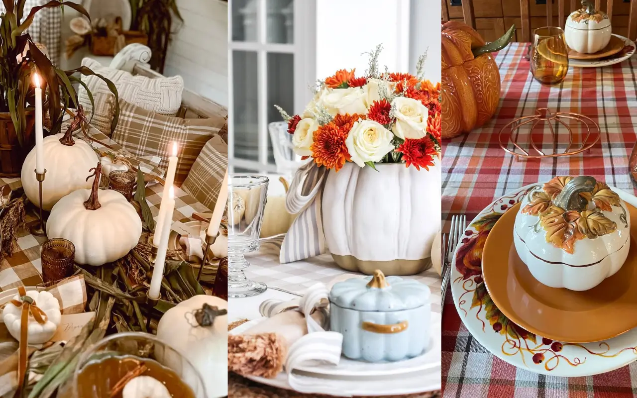 9 Fall Tablescapes for a Cozy, Chic Fall Dining Room