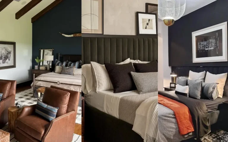 How to create perfect moody bedroom: Men’s bedroom Ideas