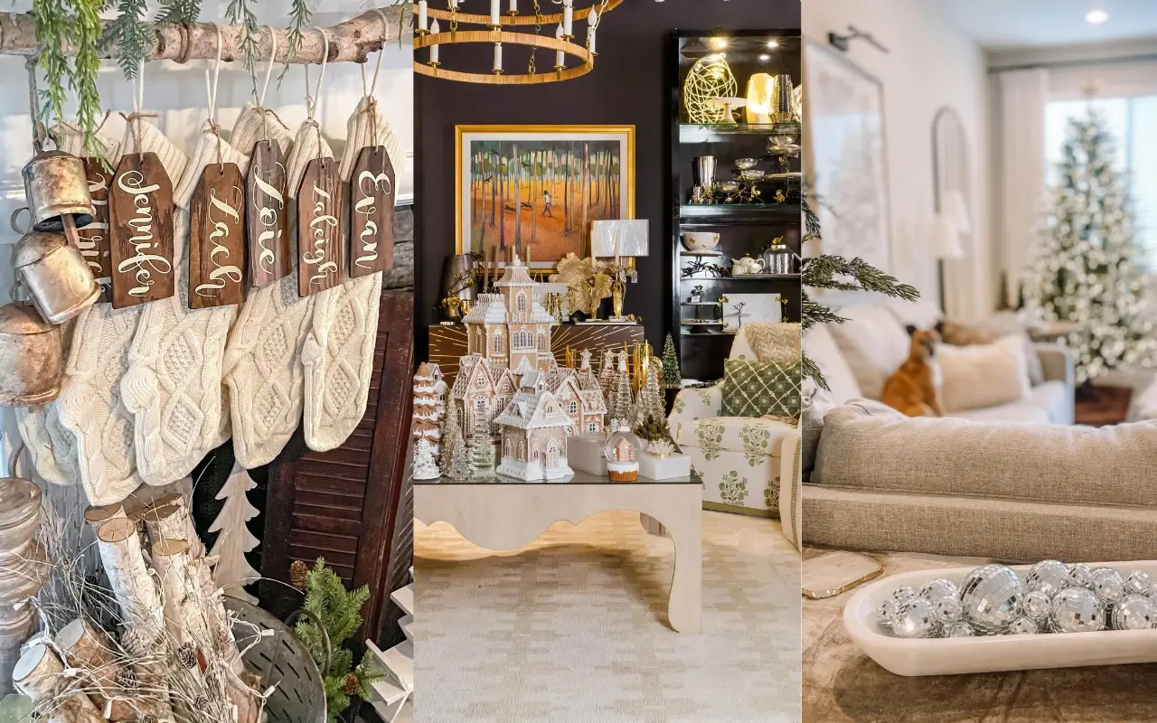 Cozy Neutral Christmas Decor Ideas for Your Living Room