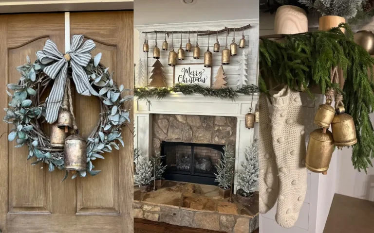 How to Style Rustic Farmhouse Bells for Christmas