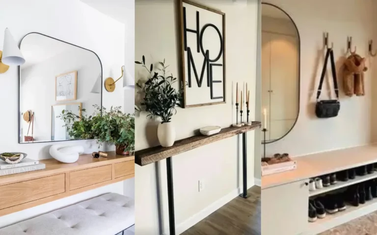 How to Make A Small Entryway Look Bigger with these easy hacks