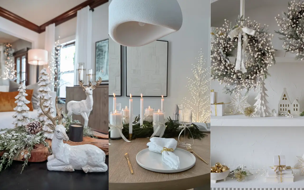 White Christmas Decor